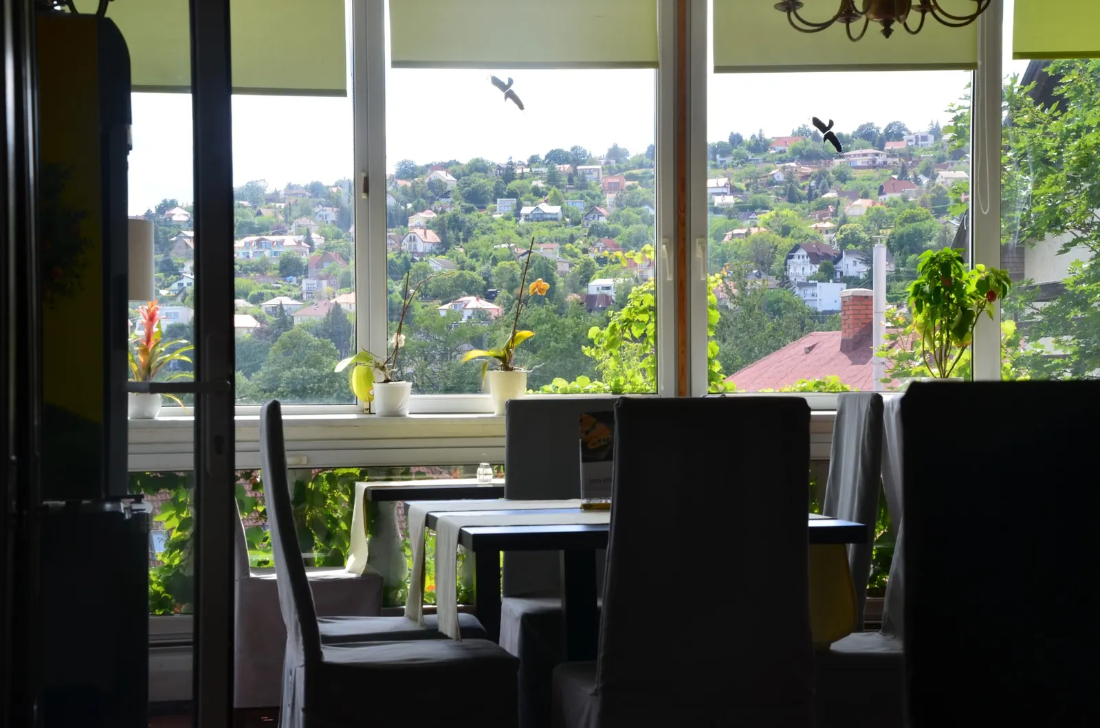 Reggelizőterem panorámaablakokkal